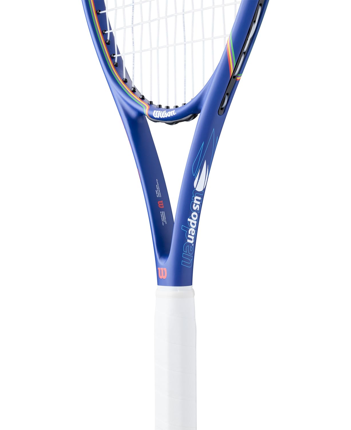 【新品】ウイルソン 硬式 テニスラケット 全米オープン ブルー ケース付き Amazon | Wilson US Open GS 105 テニスラケット - ブルー、グリップ